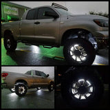 Oracle LED Illuminated Wheel Rings - Double LED - White SEE WARRANTY ORACLE Lighting Light Strip LED  AXOPROS