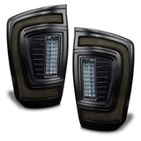 Oracle Lighting 16-23 Gen 3 Toyota Tacoma Black Series Flush Style LED Tail Lights SEE WARRANTY ORACLE Lighting Tail Lights  AXOPROS