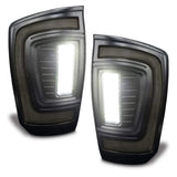 Oracle Lighting 16-23 Gen 3 Toyota Tacoma Black Series Flush Style LED Tail Lights SEE WARRANTY ORACLE Lighting Tail Lights  AXOPROS