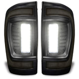 Oracle Lighting 16-23 Gen 3 Toyota Tacoma Black Series Flush Style LED Tail Lights SEE WARRANTY ORACLE Lighting Tail Lights  AXOPROS