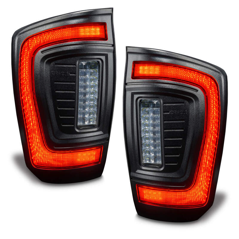 Oracle Lighting 2016-2023 Gen 3 Toyota Tacoma Flush Style LED Tail Lights SEE WARRANTY ORACLE Lighting Tail Lights  AXOPROS