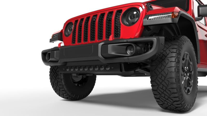 ORACLE Lighting 2019+ Jeep Wrangler JL Skid Plate w/ Integrated LED Emitters - Clear SEE WARRANTY ORACLE Lighting Skid Plates  AXOPROS