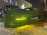 ORACLE Lighting 2019+ Jeep Wrangler JL Skid Plate w/ Integrated LED Emitters - Yellow SEE WARRANTY ORACLE Lighting Skid Plates  AXOPROS