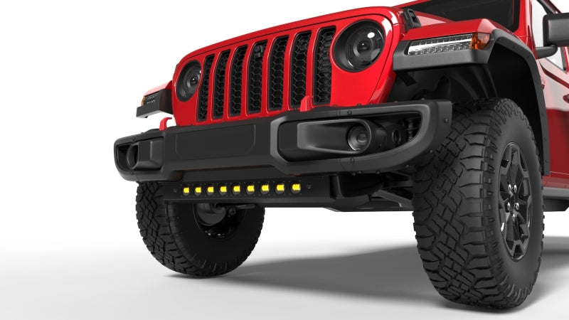 ORACLE Lighting 2019+ Jeep Wrangler JL Skid Plate w/ Integrated LED Emitters - Yellow SEE WARRANTY ORACLE Lighting Skid Plates  AXOPROS