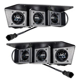 ORACLE Lighting 21-22 Ford Bronco Triple LED Fog Light Kit for Steel Bumper - White ORACLE Lighting Fog Lights  AXOPROS
