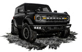 ORACLE Lighting 21-22 Ford Bronco Triple LED Fog Light Kit for Steel Bumper - White ORACLE Lighting Fog Lights  AXOPROS