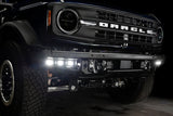 ORACLE Lighting 21-22 Ford Bronco Triple LED Fog Light Kit for Steel Bumper - White ORACLE Lighting Fog Lights  AXOPROS