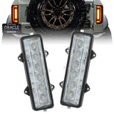 Oracle Lighting 21-23 Ford Bronco Dual Function Reverse LED Flush Taillight - Amber/Wht ORACLE Lighting Tail Lights  AXOPROS