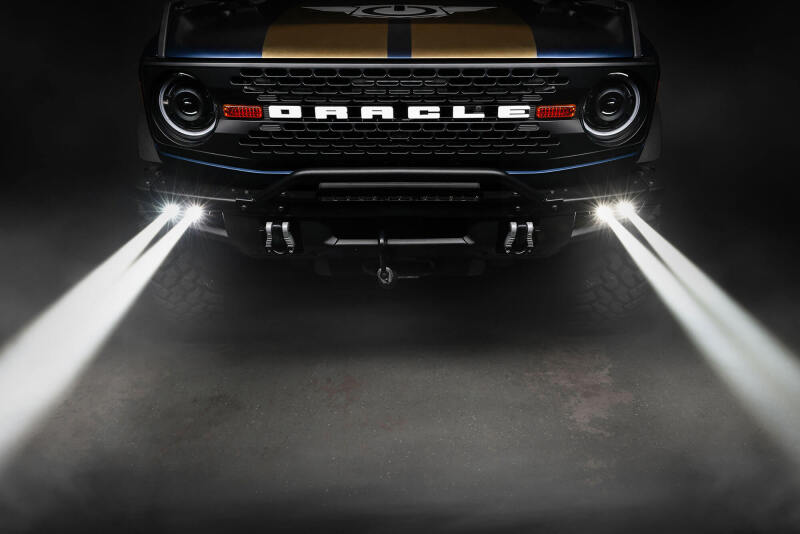 Oracle Lighting 21-24 Ford Bronco Off Road Laser and LED Fog Light Kit for Steel Bumper SEE WARRANTY ORACLE Lighting Fog Lights  AXOPROS