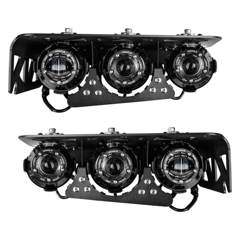 Oracle Lighting 21-24 Ford Bronco Off Road Laser and LED Fog Light Kit for Steel Bumper SEE WARRANTY ORACLE Lighting Fog Lights  AXOPROS