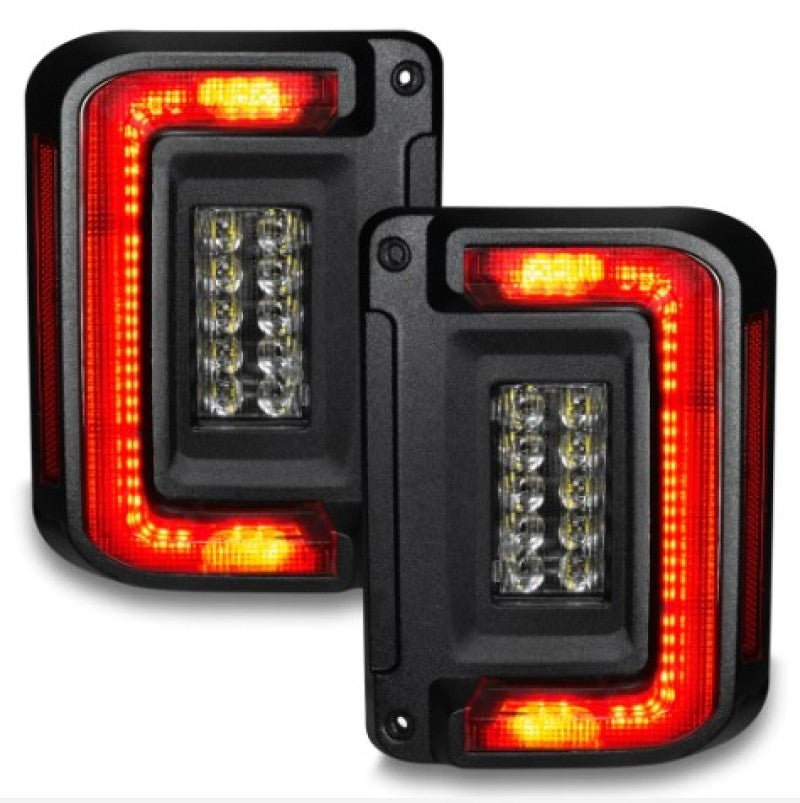 Oracle Lighting Jeep Wrangler JK Flush Mount LED Tail Lights SEE WARRANTY ORACLE Lighting Light Mounts  AXOPROS