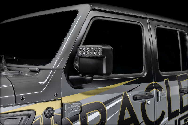 Oracle Lighting LED Off-Road Side Mirrors for Jeep Wrangler JL / Gladiator JT ORACLE Lighting Side Mirrors  AXOPROS