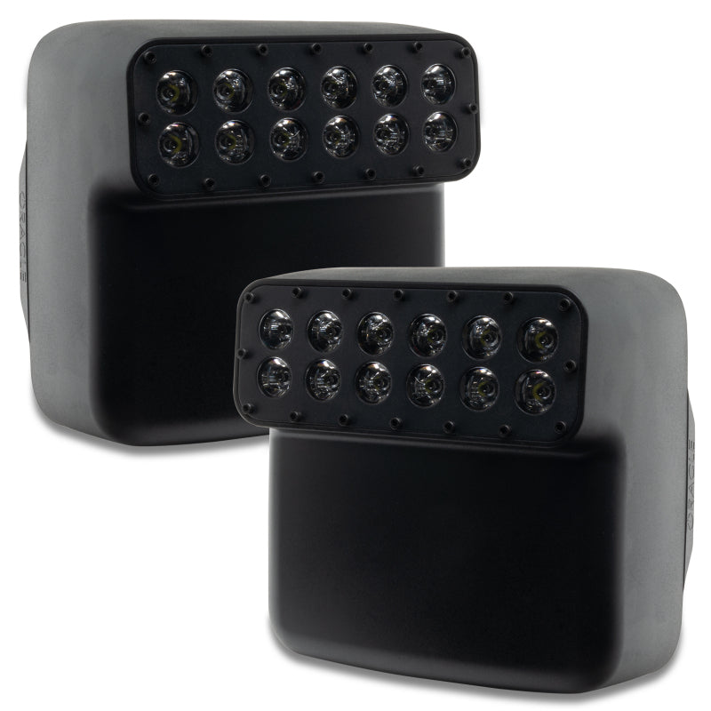 Oracle Lighting LED Off-Road Side Mirrors for Jeep Wrangler JL / Gladiator JT ORACLE Lighting Side Mirrors  AXOPROS