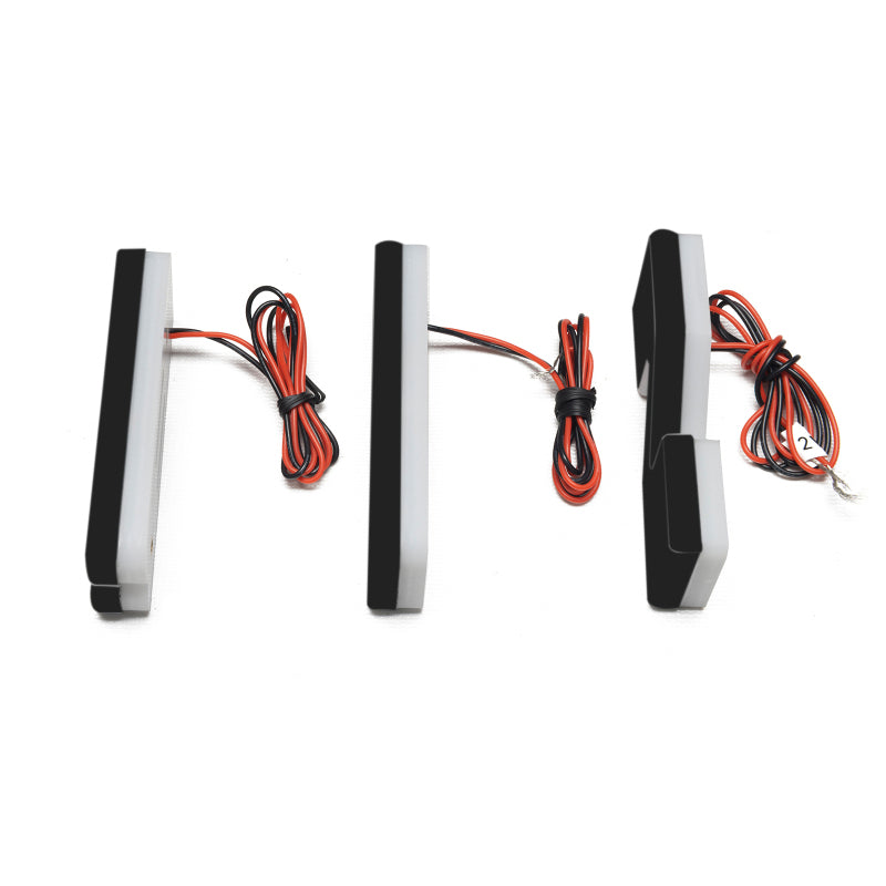 ORACLE Lighting Universal Illuminated LED Letter Badges - Matte Blk Surface Finish - B SEE WARRANTY ORACLE Lighting Light Accessories and Wiring  AXOPROS