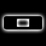 ORACLE Lighting Universal Illuminated LED Letter Badges - Matte Blk Surface Finish - O ORACLE Lighting Light Accessories and Wiring  AXOPROS