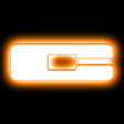 ORACLE Lighting Universal Illuminated LED Letter Badges - Matte Wht Surface Finish - C SEE WARRANTY ORACLE Lighting Light Accessories and Wiring  AXOPROS