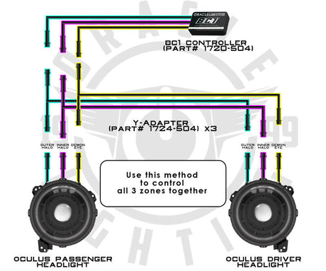Oracle Lighting Wiring Harness ORACLE Lighting Light Accessories and Wiring  AXOPROS