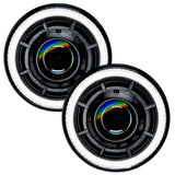 Oracle Oculus 7in Bi-LED Projector Headlights for Jeep Wrangler JK - 6000K SEE WARRANTY ORACLE Lighting Headlights  AXOPROS