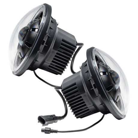Oracle Oculus 7in Bi-LED Projector Headlights for Jeep Wrangler JK - 6000K SEE WARRANTY ORACLE Lighting Headlights  AXOPROS