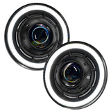 Oracle Oculus 7in Bi-LED Projector Headlights for Jeep Wrangler JK - 6000K SEE WARRANTY ORACLE Lighting Headlights  AXOPROS