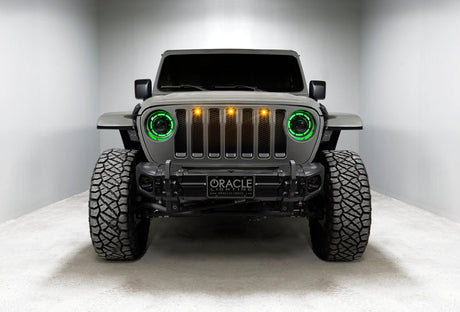 Oracle Oculus Bi-LED Projector Headlights for Jeep JL/Gladiator JT - ColorSHIFT 2 SEE WARRANTY ORACLE Lighting Headlights  AXOPROS