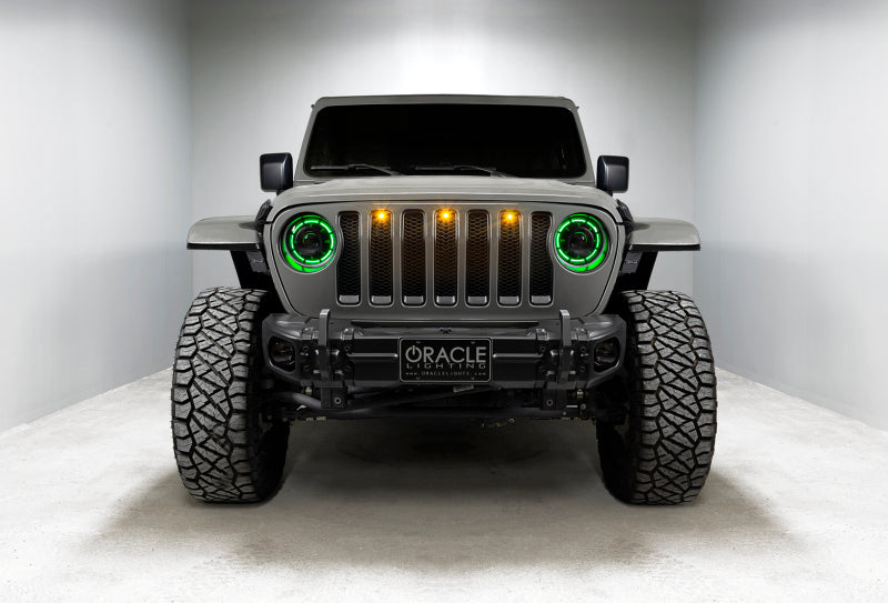 Oracle Oculus Bi-LED Projector Headlights for Jeep JL/Gladiator JT - w/ BC1 Controller ORACLE Lighting Headlights  AXOPROS