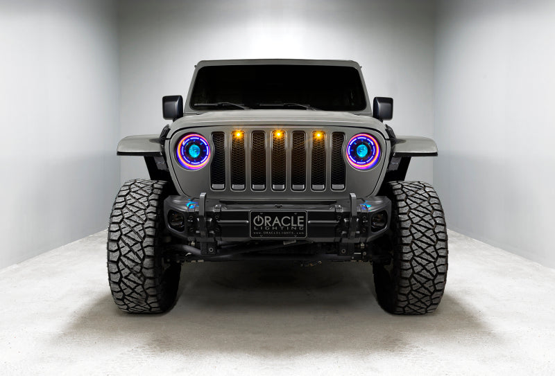 Oracle Oculus Bi-LED Projector Headlights for Jeep JL/Gladiator JT - w/ BC1 Controller ORACLE Lighting Headlights  AXOPROS