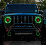 Oracle Oculus Bi-LED Projector Headlights for Jeep JL/Gladiator JT - w/ BC1 Controller ORACLE Lighting Headlights  AXOPROS