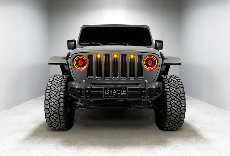 Oracle Oculus Bi-LED Projector Headlights for Jeep JL/Gladiator JT - w/ BC1 Controller ORACLE Lighting Headlights  AXOPROS