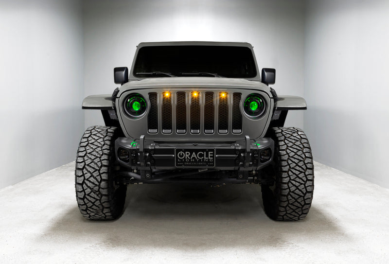Oracle Oculus Bi-LED Projector Headlights for Jeep JL/Gladiator JT - w/ BC1 Controller ORACLE Lighting Headlights  AXOPROS