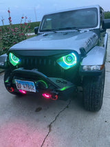 Oracle Oculus Bi-LED Projector Headlights for Jeep JL/Gladiator JT - w/ BC1 Controller ORACLE Lighting Headlights  AXOPROS