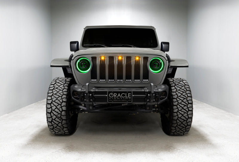 Oracle Oculus Bi-LED Projector Headlights for Jeep JL/Gladiator JT - w/ BC1 Controller ORACLE Lighting Headlights  AXOPROS