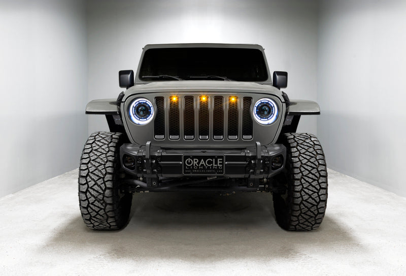 Oracle Oculus Bi-LED Projector Headlights for Jeep JL/Gladiator JT - w/ BC1 Controller ORACLE Lighting Headlights  AXOPROS