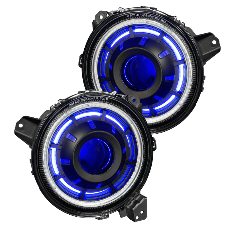 Oracle Oculus Bi-LED Projector Headlights for Jeep JL/Gladiator JT - w/ BC1 Controller ORACLE Lighting Headlights  AXOPROS