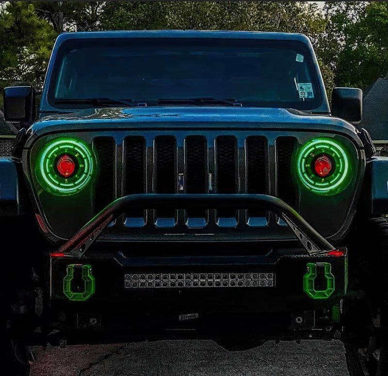 Oracle Oculus Bi-LED Projector Headlights for Jeep JL/Gladiator JT - w/ Simple Cntrl SEE WARRANTY ORACLE Lighting Headlights  AXOPROS