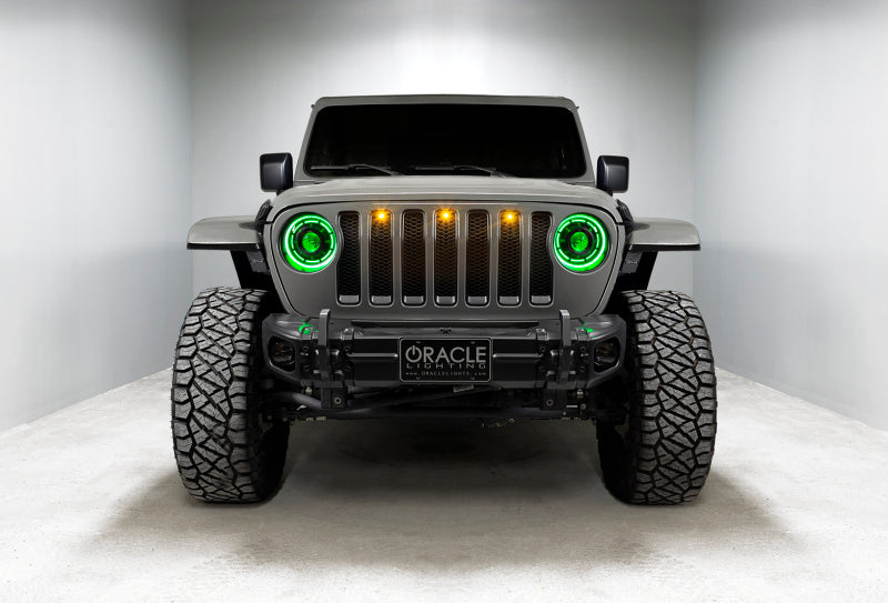 Oracle Oculus Bi-LED Projector Headlights for Jeep JL/Gladiator JT - w/ Simple Cntrl SEE WARRANTY ORACLE Lighting Headlights  AXOPROS