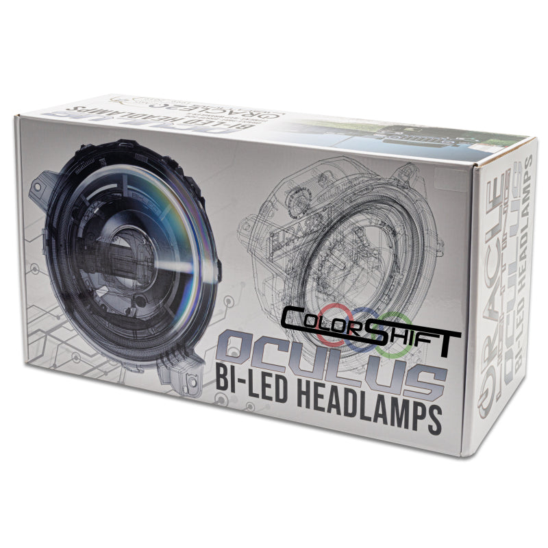 Oracle Oculus Bi-LED Projector Headlights for Jeep JL/Gladiator JT - w/ Simple Cntrl SEE WARRANTY ORACLE Lighting Headlights  AXOPROS