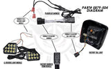 Oracle Plug & Play Wiring Adapter for Jeep Wrangler JL Reverse Lights ORACLE Lighting Wiring Harnesses  AXOPROS