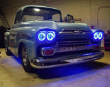 Oracle Pre-Installed Lights 5.75 IN. Sealed Beam - Blue Halo ORACLE Lighting Headlights  AXOPROS