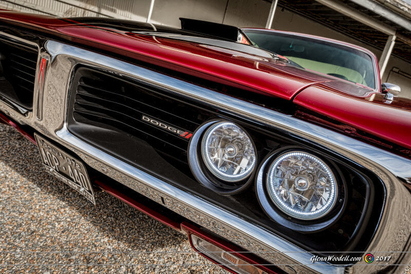 Oracle Pre-Installed Lights 5.75 IN. Sealed Beam - Green Halo SEE WARRANTY ORACLE Lighting Headlights  AXOPROS