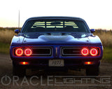 Oracle Pre-Installed Lights 5.75 IN. Sealed Beam - Red Halo SEE WARRANTY ORACLE Lighting Headlights  AXOPROS