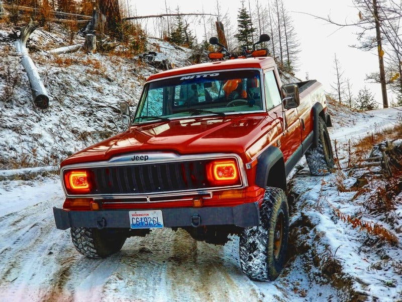 Oracle Pre-Installed Lights 7x6 IN. Sealed Beam - ColorSHIFT Halo SEE WARRANTY ORACLE Lighting Headlights  AXOPROS