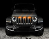 Oracle Pre-Runner Style LED Grille Kit for Jeep Wrangler JL - Amber ORACLE Lighting Light Strip LED  AXOPROS