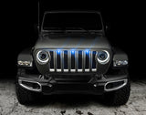 Oracle Pre-Runner Style LED Grille Kit for Jeep Wrangler JL - Blue SEE WARRANTY ORACLE Lighting Light Strip LED  AXOPROS