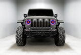 Oracle Pre-Runner Style LED Grille Kit for Jeep Wrangler JL - White SEE WARRANTY ORACLE Lighting Light Strip LED  AXOPROS