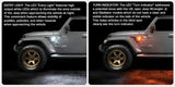 Oracle Sidetrack LED System For Jeep Wrangler JL/ Gladiator JT ORACLE Lighting Light Strip LED  AXOPROS