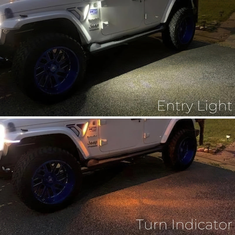 Oracle Sidetrack LED System For Jeep Wrangler JL/ Gladiator JT ORACLE Lighting Light Strip LED  AXOPROS