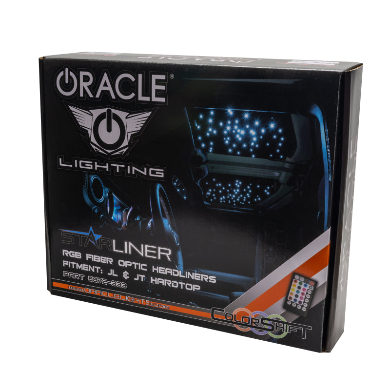 Oracle StarLINER Fiber Optic Hardtop Headliner for Wrangler JL/Gladiator JT ColorSHIFT SEE WARRANTY ORACLE Lighting Interior Lighting  AXOPROS