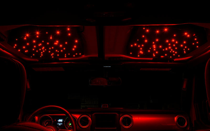 Oracle StarLINER Fiber Optic Hardtop Headliner for Wrangler JL/Gladiator JT ColorSHIFT SEE WARRANTY ORACLE Lighting Interior Lighting  AXOPROS