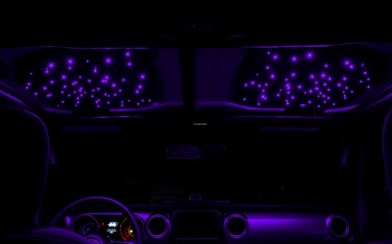 Oracle StarLINER Fiber Optic Hardtop Headliner for Wrangler JL/Gladiator JT ColorSHIFT SEE WARRANTY ORACLE Lighting Interior Lighting  AXOPROS